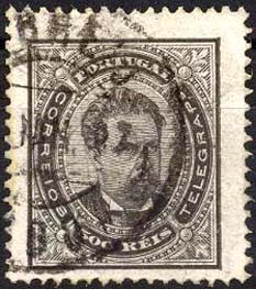 23Lis_1314.jpg -     Lote:    1314            Portugal       Descrição:         1884/87 &mdash; D. Luís I, de frente. Novos valores. CE64, 500 reis preto, papel porcelana, denteado 13 &frac12;. Valor de catálogo &euro; 1.258,00. MB e MR.        O       Valor Base:     &euro; 200,00     Valor Venda:     &euro; 260,00     