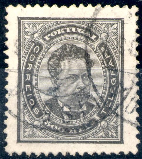 23Lis_1317.jpg -     Lote:    1317            Portugal       Descrição:         1884/87 &mdash; D. Luís I. De frente. Novos valores. CE64, 500 reis preto, denteado 12 &frac12;, papel porcelana. Bem centrado. Valor de catálogo &euro; 518,00.        O       Valor Base:     &euro; 80,00     Valor Venda:     &euro; 90,00     