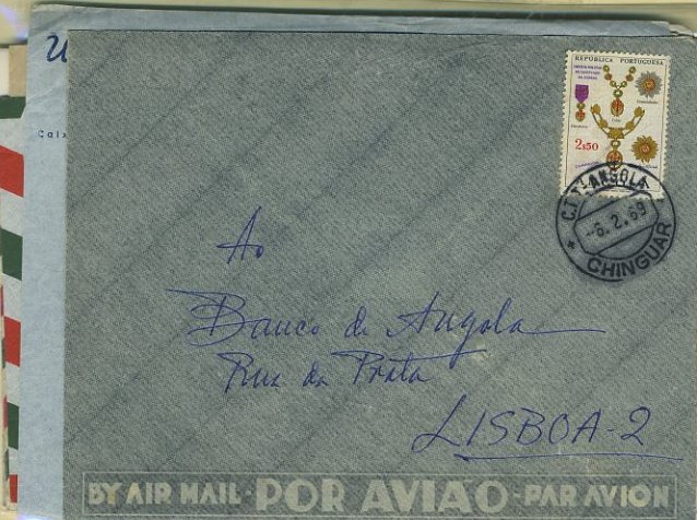 23Lis_1889.jpg -     Lote:    1889            Angola       Descrição:         Marcofilia diversa. Angola. Lote de 12 sobrescritos com marcofilia diversa. Marcas de correio ordinário + marcas comemorativas e de 1.ºs voos. Lote a ver.        Lote       Valor Base:     &euro; 10,00     Valor Venda:     &euro; 10,00     