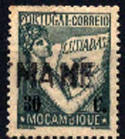 23Lis_1908.jpg -     Lote:    1908            Moçambique       Descrição:         Carimbos nominativos. 1933 &mdash; Lusíadas. Selo de 30c verde obliterado com carimbo nominativo batido a preto de QUELIMANE.        O       Valor Base:     &euro; 10,00     Valor Venda:     &euro; 10,00     