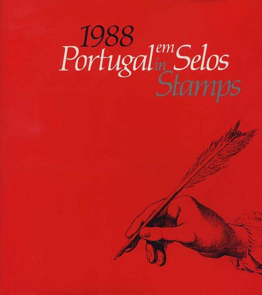 23Lis_1999.jpg -     Lote:    1999                   Descrição:         1988 &mdash; Livros anuais dos CTT. Portugal em selos 1988. Valor de catálogo &euro; 163,00.        Livro       Valor Base:     &euro; 24,00     Valor Venda:     &euro; 38,00     