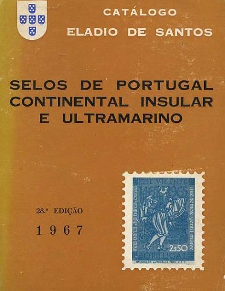 23Lis_2027.jpg -     Lote:    2027                   Descrição:         Eládio dos Santos. Catálogo de Selos de Portugal e Colónias. Edição de 1967. Novo        Livro       Valor Base:     &euro; 5,00     Valor Venda:     Retirado     