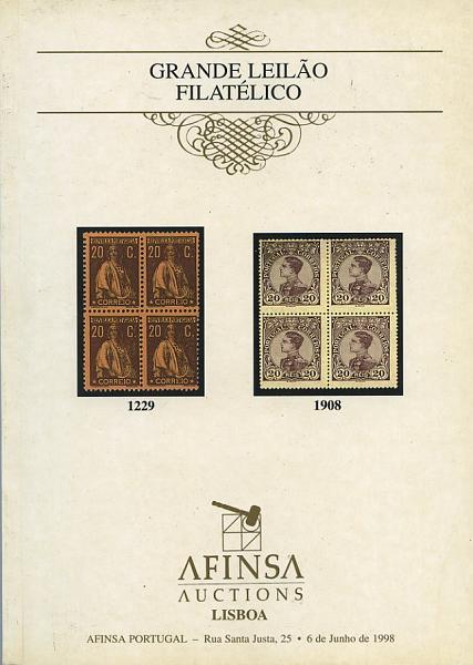 23Lis_2031.jpg -     Lote:    2031                   Descrição:         Catálogos de Leilões. Lote de 15 catálogos de leilões AFINSA.        Livro       Valor Base:     &euro; 10,00     Valor Venda:     Retirado     