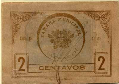 23Lis_2134.jpg -     Lote:    2134                   Descrição:         Nazaré, Câmara Municipal. MA1572, 2 centavos. Bela. Escassa.        CDL       Valor Base:     &euro; 10,00     Valor Venda:     Retirado     