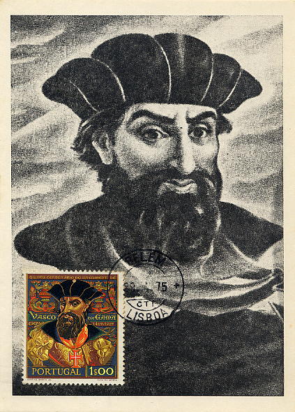 23Lis_2249.jpg -     Lote:    2249      Lotes pelo Correio              Descrição:         1969 &mdash; 5.º Centenário do Nascimento de Vasco da Gama. Postal ilustrado de Vasco da gama com selo de 1$00 CE1059, obliterados com carimbo de Belém/Lisboa (29.04.75).        PM       Valor Base:     &euro; 4,00     Valor Venda:     &euro; 7,00     