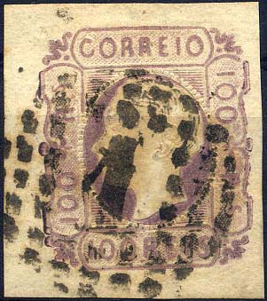 24lis0424.jpg -     Lote:    424            Colecção Portugal       Descrição:         1862/1864 &mdash; D. Luís. CE18, 100 reis lilás, com boas margens. Valor de catálogo &euro; 154,00.        O       Valor Base:     &euro; 25,00     Valor Venda:     &euro; 28,00     