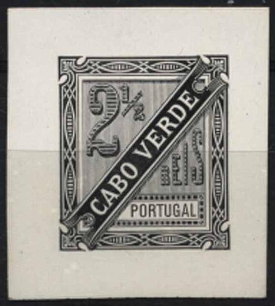 24Lis1180.jpg -     Lote:    1180            Cabo Verde       Descrição:         1893 &mdash; Jornaes. Prova de cunho a preto sobre cartão com margens extraordinárias. Muito rara.        PRV       Valor Base:     &euro; 75,00     Valor Venda:     &euro; 75,00     