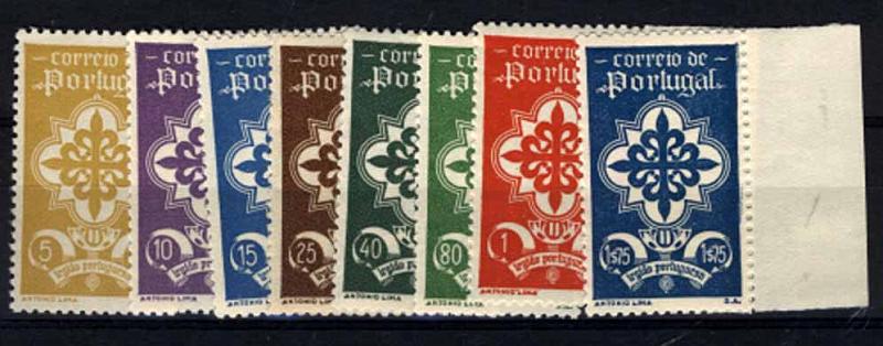 24Lis1420.jpg -     Lote:    1420            Portugal       Descrição:         1940 &mdash; Legião Portuguesa. CE583/590. Série completa. Valor de catálogo &euro; 343,00.        ***       Valor Base:     &euro; 50,00     Valor Venda:     &euro; 50,00     