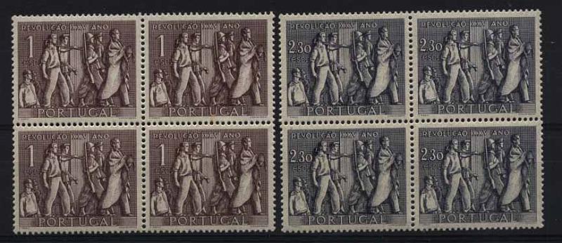 24Lis1452.jpg -     Lote:    1452            Portugal       Descrição:         1951 &mdash; 25.º Aniversário da Revolução Nacional de 28 de Maio de 1926. CE739/40. Serei em quadras. Valor de catálogo &euro; 130,00.        ***       Valor Base:     &euro; 20,00     Valor Venda:     &euro; 32,00     