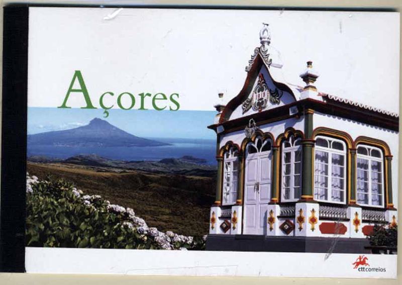 24Lis1474.jpg -     Lote:    1474            Portugal       Descrição:         2005 &mdash; Carteira anual "AÇORES" com prova de cor, selos e blocos emitidos durante o ano. Valor de catálogo &euro; 90,00.        CRT       Valor Base:     &euro; 20,00     Valor Venda:     &euro; 36,00     