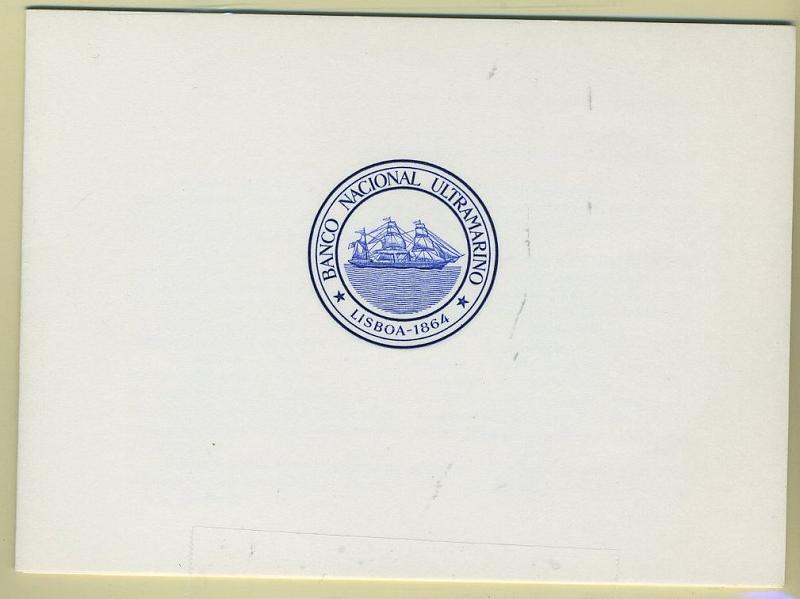24Lis1543.jpg -     Lote:    1543            Ultramar       Descrição:         1964 &mdash; Centenário do Banco Nacional Ultramarino. Carteira editada pelo BNU incluindo todos os selos emitidos para Portugal e Ex-Colónias.        CRT       Valor Base:     &euro; 15,00     Valor Venda:     &euro; 20,00     