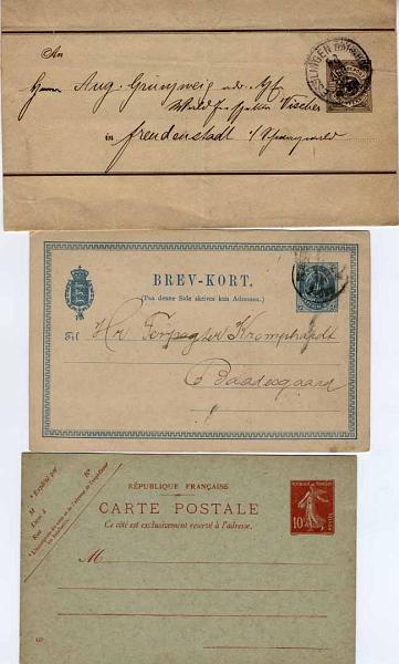 24Lis2081.jpg -     Lote:    2081                   Descrição:      Estrangeiro.   Lote de 100 inteiros postais estrangeiros, antigos e modernos, novos e usados de diferentes países. Lote a ver.        Lote       Valor Base:     &euro; 50,00     Valor Venda:     Retirado     