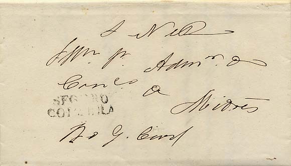 24Lis2111.jpg -     Lote:    2111      Lotes pelo Correio              Descrição:      Coimbra / Seguro &mdash;   A preto, GM CBR-S4 em carta datada de Coimbra (14.08.52) para Midões. Isenta de porte.        Carta       Valor Base:     &euro; 15,00     Valor Venda:     Retirado     