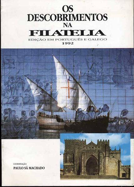 24Lis2744.jpg -     Lote:    2744      Lotes pelo Correio              Descrição:         Os Descobrimentos na Filatelia. Edição de 1992. Coordenação de Paulo Sá Machado.        Livro       Valor Base:     &euro; 5,00     Valor Venda:     &euro; 5,00     
