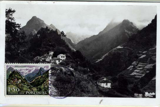 0594.jpg -     Lote:    594                   Descrição:         1968 &mdash; Emissão Alusiva à Madeira. CE1033/34. Dois postais máximos concordantes obliterados com carimbo do 1.º dia de circulação do Funchal.        PM       Valor Base:     &euro; 12,00     Valor Venda:     Retirado     