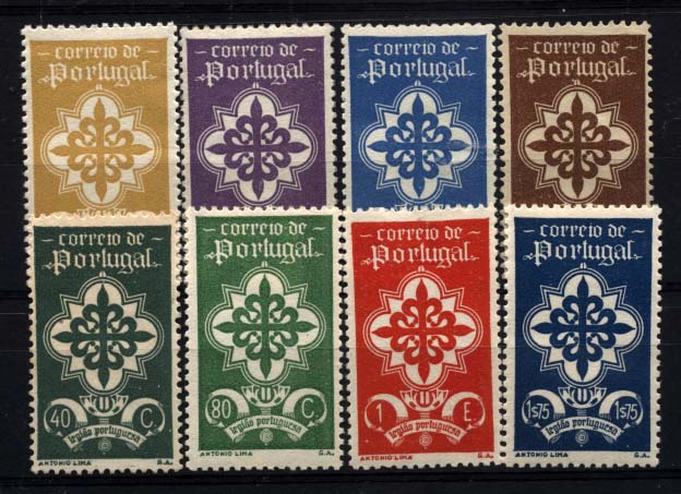 1308.jpg -     Lote:    1308            Portugal       Descrição:         1940 &mdash; Legião Portuguesa. CE583/90. Série completa. Valor de catálogo &euro; 353,00.        ***       Valor Base:     &euro; 50,00     Valor Venda:     Retirado     