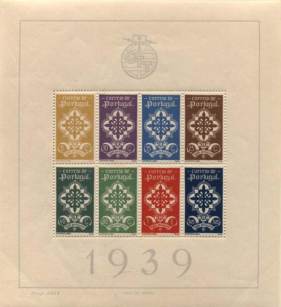 1388.jpg -     Lote:    1388            Portugal       Descrição:         1940 &mdash; Legião Portuguesa. CE BLC1. Bloco com ligeiros pontos de óxido no verso. Lote a ver. Valor de catálogo &euro; 1.140,00.         BLC***       Valor Base:     &euro; 120,00     Valor Venda:     &euro; 160,00     