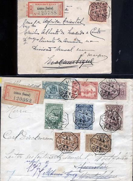1786.jpg -     Lote:    1786            Portugal       Descrição:      Portugal * Marcofilia de Lisboa.   Lote composto por 74 cartas e inteiros postais + centenas de selos com marcofilia diversa de Lisboa. Lote muito interessante com peças de grande valor. Lote a ver.        Lote       Valor Base:     &euro; 950,00     Valor Venda:     &euro; 950,00     