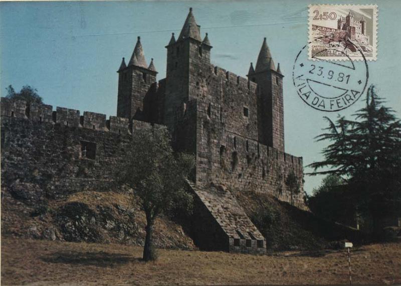 2210.jpg -     Lote:    2210      Lotes pelo Correio             Descrição:         Paisagens e Monumentos * Castelo de Vila da Feira. Postal ilustrado com selos concordante de 2$50 CE1133, obliterados com marca de dia de Vila da Feira (2309.81).        PM       Valor Base:     &euro; 5,00     Valor Venda:     &euro; 5,00     