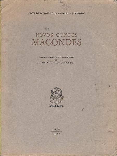 2606.jpg -     Lote:    2606      Lotes pelo Correio             Descrição:         "Novos Contos Macondes", de Manuel Viegas Guerreiro, Lisboa 1974.        Livro       Valor Base:     &euro; 5,00     Valor Venda:     Retirado     