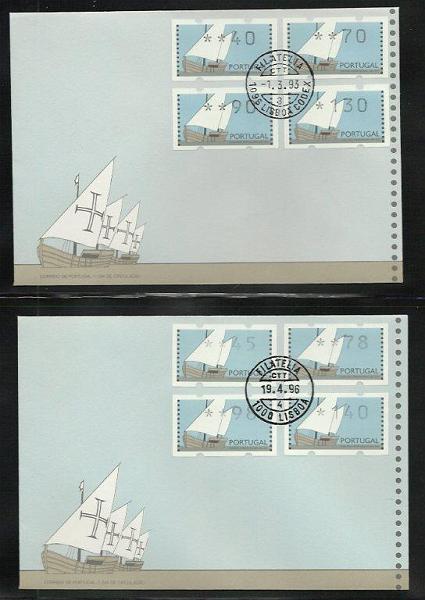 1405.jpg -     Lote:    1405            Portugal       Descrição:         1992 &mdash; Caravela Portuguesa + Ciclista. CE ETQ 5/6. Álbum Leuchturm com 69 sobrescritos circulados, FDCs, registos, circulações internacionais, etc. Lote a ver.        Lote       Valor Base:     &euro; 70,00     Valor Venda:     &euro; 130,00     