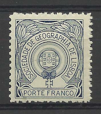 1455.jpg -     Lote:    1455            Portugal       Descrição:         1935/36 &mdash; Porte Franco. Sociedade de Geografia de Lisboa. Emblema da Sociedade, com Cruz de Cristo. CE SG18 &mdash; Cruz sobre fundo branco. B. Valor de catálogo &euro; 800,00.        **       Valor Base:     &euro; 160,00     Valor Venda:     Retirado     