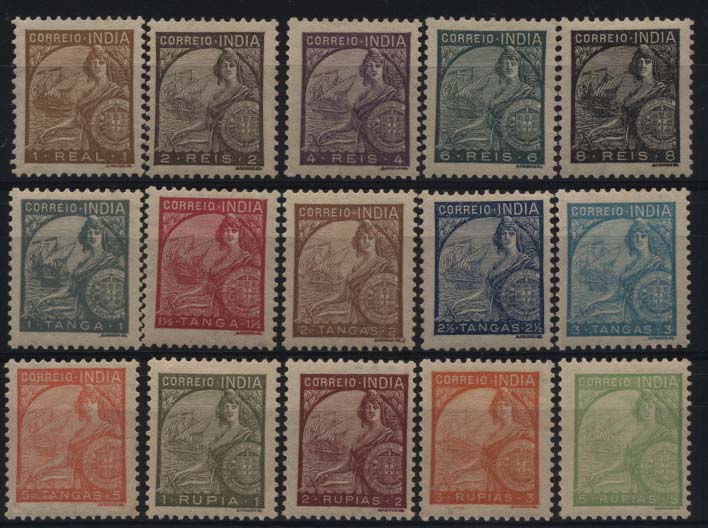 1582.jpg -     Lote:    1582            Índia       Descrição:         1933 &mdash; Padrões. CE333/347. Série completa. Valor de catálogo &euro; 133,00.        **       Valor Base:     &euro; 35,00     Valor Venda:     &euro; 70,00     