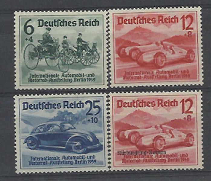 2488.jpg -     Lote:    2488      Lotes pelo Correio             Descrição:      Alemanha (Reich)   &mdash; Yvert 627/29 + 629B.         *       Valor Base:     &euro; 10,00     Valor Venda:     &euro; 10,00     
