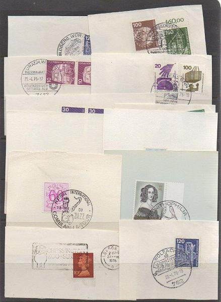 2528.jpg -     Lote:    2528      Lotes pelo Correio             Descrição:      Estrangeiro   &mdash; Lote de cartas (FDCs) e fragmentos com carimbos diversos da Alemanha, Inglaterra, Japão, EUA e Fiji. Lote a ver.        Lote       Valor Base:     &euro; 15,00     Valor Venda:     Retirado     