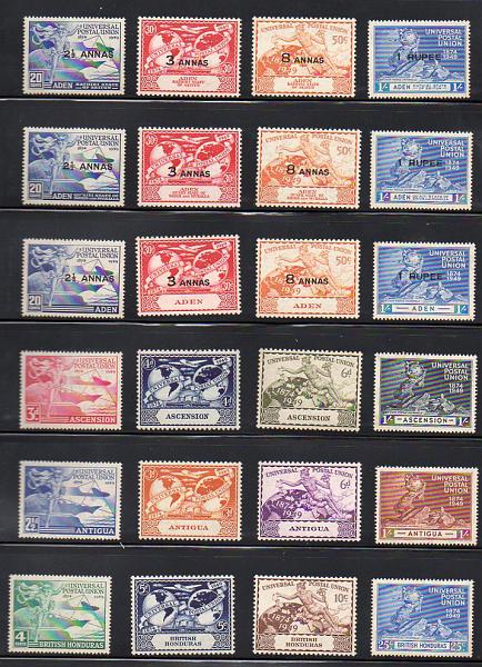 2530.jpg -     Lote:    2530      Lotes pelo Correio             Descrição:      Colónias Inglesas   &mdash; Classificador com selos da UPU das Colónias Inglesas (65 séries completas) de 1949. Valor aproximado de catálogo &euro; 300,00.        Lote       Valor Base:     &euro; 65,00     Valor Venda:     Retirado     