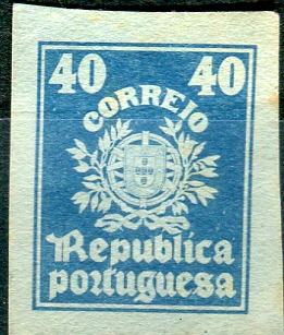 0118.jpg -     Lote:    118      Colecção "Os Lusíadas"             Descrição:         1926 &mdash; Lusíadas. Precursores. Estudo para a substituição da série base "Ceres". Concurso de 1926. Ensaio. Prova a azul s/ papel azul claro, não denteada, com valor de 40c. Autor desconhecido.        PRV       Valor Base:     &euro; 30,00     Valor Venda:     Retirado     