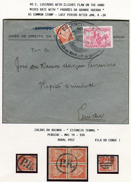 0189.jpg -     Lote:    189      Colecção "Os Lusíadas"             Descrição:         1931 &mdash; Lusíadas. CE520, 40c laranja. Lote composto por 11 folhas de colecção especializada, com estudo da taxa de 40c, incluindo variedades de papel, tonalidades, objectos circulados, marcofilia, "coins datées", etc. Desenhos de Eduardo Silva. Lote a ver.        Lote       Valor Base:     &euro; 120,00     Valor Venda:     Retirado     