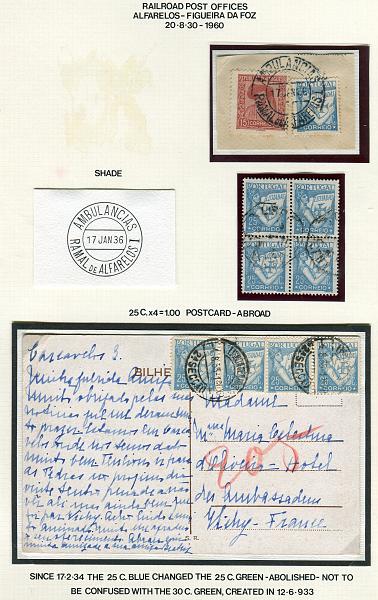 0196.jpg -     Lote:    196      Colecção "Os Lusíadas"             Descrição:         1933/38 &mdash; Lusíadas. CE543/44, 25c azul + 30c verde. Lote composto por 7 folhas de colecção especializada, com estudo das taxas de 25c e 30c, incluindo variedades de papel, tonalidades, objectos circulados, marcofilia, "coins datées", etc. Desenhos de Eduardo Silva. Lote a ver.        Lote       Valor Base:     &euro; 75,00     Valor Venda:     Retirado     