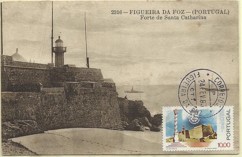 0564.jpg -     Lote:    564                   Descrição:         Fortalezas. Centenário da Figueira da Foz. Postal ilustrado clássico. Marca de dia da Figueira concordante.        PM       Valor Base:     &euro; 10,00     Valor Venda:     &euro; 12,00     