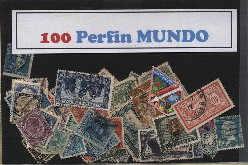 0633.jpg -     Lote:    633                   Descrição:         Perfurados. Mundo. Lote com 100 selos com diferente perfurações. Lote a ver.        Lote       Valor Base:     &euro; 35,00     Valor Venda:     Retirado     