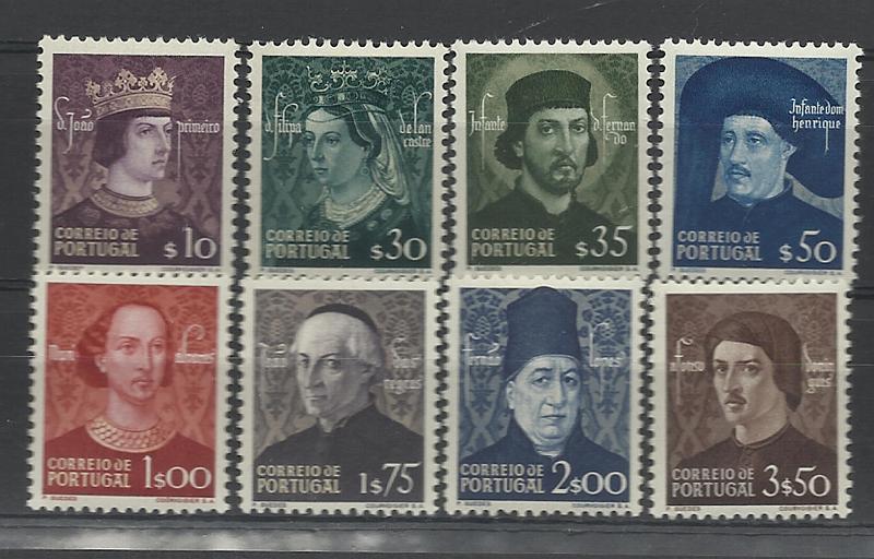 1139.jpg -     Lote:    1139            Portugal       Descrição:         1949 &mdash; Dinastia de Avis. CE715/712. Série completa. Valor de catálogo &euro; 218,00.        ***       Valor Base:     &euro; 45,00     Valor Venda:     Retirado     