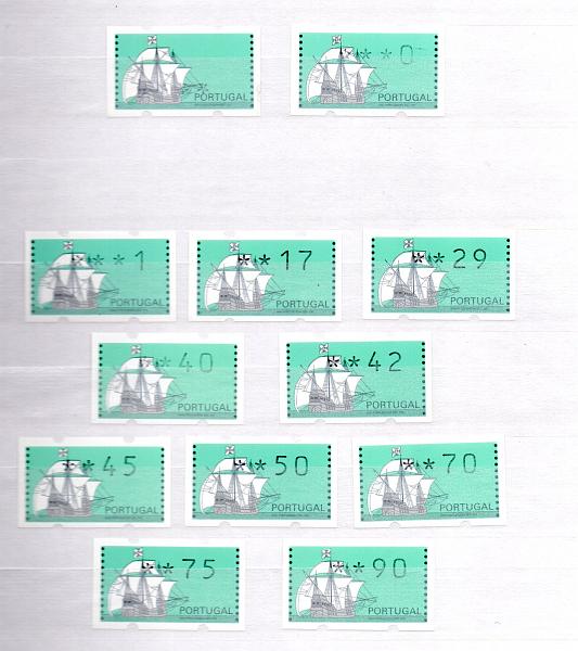 1180.jpg -     Lote:    1180            Portugal       Descrição:         1993 &mdash; Nau Portuguesa. ETQ7 &mdash; Lote com 107 etiquetas do correio ordinário, sendo 51 novas e 56 usadas. Valores para os anos de 1993, 1995, 1997 e 1998. Lote a ver.        Lote       Valor Base:     &euro; 40,00     Valor Venda:     &euro; 40,00     