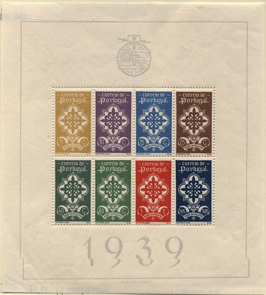 1190.jpg -     Lote:    1190            Portugal       Descrição:         1940 &mdash; Legião Portuguesa. CE BLC13. Muito ligeiro sinal de charneira. Valor de catálogo &euro; 516,00.        BLC**       Valor Base:     &euro; 80,00     Valor Venda:     &euro; 80,00     