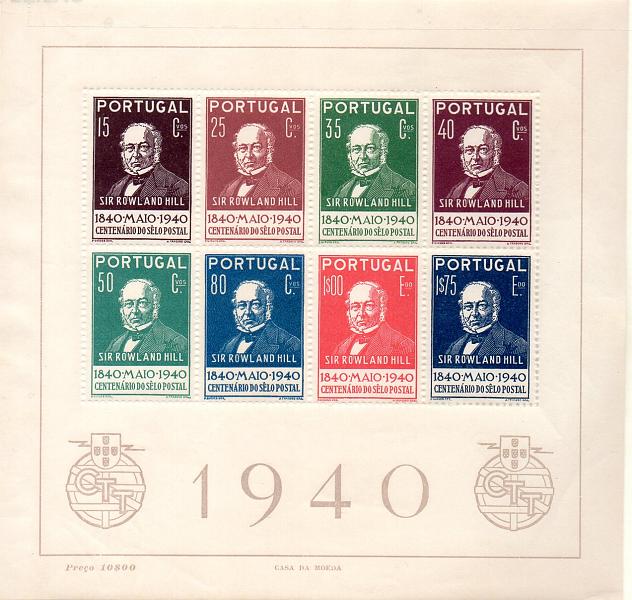 1195.jpg -     Lote:    1195            Portugal       Descrição:         1940 &mdash; Centenário do Selo Postal. CE BLC3. Valor de catálogo &euro; 239,00.        BLC***       Valor Base:     &euro; 32,00     Valor Venda:     &euro; 32,00     