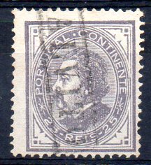1523.jpg -     Lote:    1523            Portugal       Descrição:         Carimbos nominativos. 1880/81 &mdash; D. Luís I. De perfil. CE54, 25 reis cinzento-vermelho, denteado 12 &frac12;, obliterado com carimbo batido a preto "ALVITO".        O       Valor Base:     &euro; 10,00     Valor Venda:     &euro; 10,00     