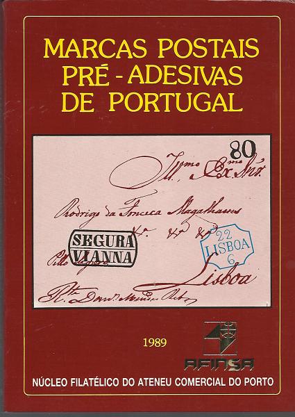1717.jpg -     Lote:    1717                   Descrição:         Marcas Postais Pré-Adesivas de Portugal de A. Guedes de Magalhães e M. Andrade e Sousa. Novo.        Livro       Valor Base:     &euro; 10,00     Valor Venda:     &euro; 10,00     
