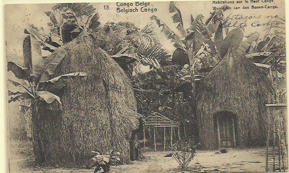 1817.jpg -     Lote:    1817                   Descrição:      Congo Belga.   1909 &mdash; Emissão base com legenda "CONGO BELGA". Yv16, 5c verde amarelo + adicional de 5c. Inteiro postai ilustrado (Habitations sur le Haut Congo). Circulado em 10.11.14 para o Porto.        IC       Valor Base:     &euro; 10,00     Valor Venda:     Retirado     