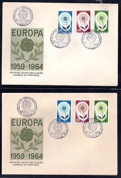 1856.jpg -     Lote:    1856                   Descrição:      Portugal.   1960/1982 &mdash; Europa. Lote composto por 78 sobrescritos (FDC's) com selos das séries EUROPA dos anos de 1960 a 1982. Lote a ver.        Lote       Valor Base:     &euro; 40,00     Valor Venda:     &euro; 65,00     