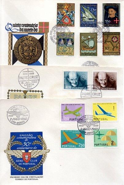 1859.jpg -     Lote:    1859                   Descrição:      Portugal    &mdash; Lote com 312 FDC todos diferentes desde 1960 até 2000. Lote a ver.        Lote       Valor Base:     &euro; 20,00     Valor Venda:     &euro; 190,00     