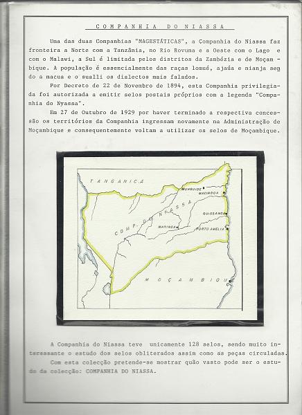 1877.jpg -     Lote:    1877                   Descrição:      Companhia do Niassa &mdash;   Estudo montado em 17 folhas com selos isolados, múltiplos e um sobrescrito. Lote a ver.        Lote       Valor Base:     &euro; 120,00     Valor Venda:     &euro; 160,00     