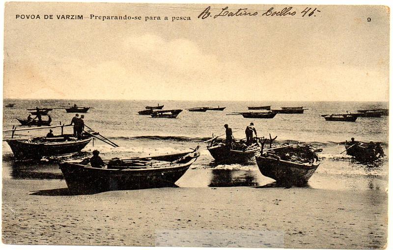 2131.jpg -     Lote:    2131      Lotes pelo Correio              Descrição:         Póvoa de Varzim &mdash; Preparando-se para a pesca. Circulado.        PI       Valor Base:     &euro; 4,00     Valor Venda:     Retirado     
