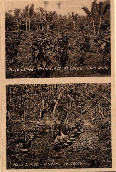2177.jpg -     Lote:    2177      Lotes pelo Correio              Descrição:         S. Tomé e Príncipe. Lote de dois postais ilustrados. Roça Lemba + Roça Agua Izé.        PI       Valor Base:     &euro; 6,00     Valor Venda:     &euro; 6,00     
