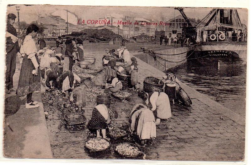 2192.jpg -     Lote:    2192      Lotes pelo Correio              Descrição:         La Coruña &mdash; Muelle de Linares Rivas. Circulado.        PI       Valor Base:     &euro; 5,00     Valor Venda:     Retirado     