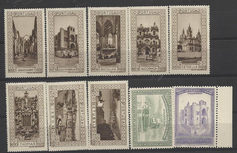 2228.jpg -     Lote:    2228      Lotes pelo Correio       Vinhetas       Descrição:         Vinhetas. Conselho Nacional de Turismo. Lote com 10 vinhetas com monumentos nacionais.        Lote       Valor Base:     &euro; 5,00     Valor Venda:     Retirado     