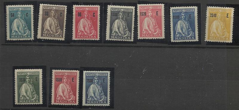 2469.jpg -     Lote:    2469      Lotes pelo Correio       Madeira       Descrição:         1929 &mdash; Ceres. CE41/61. Série completa. Alguns selos com ligeiras manchas. Lote a ver. Valor de catálogo &euro; 40,00.        ***/**       Valor Base:     &euro; 8,00     Valor Venda:     &euro; 17,00     